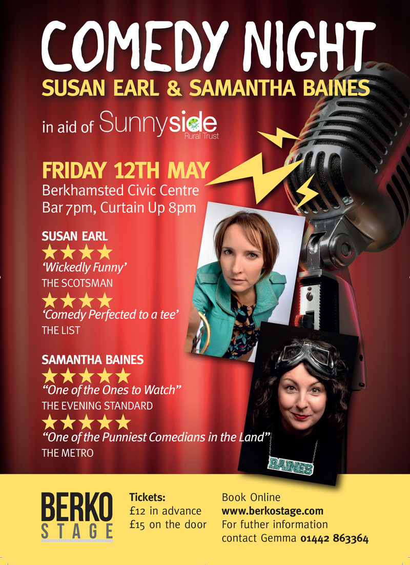 Comedy Night featuring Susan Earl and Samantha Baines